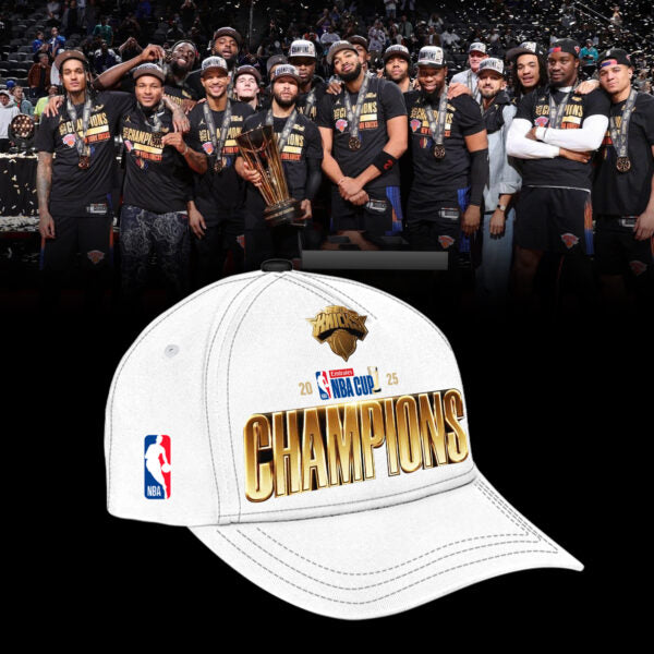 New York Knicks 2025 NBA Cup Champions Hoodie Limited Edition