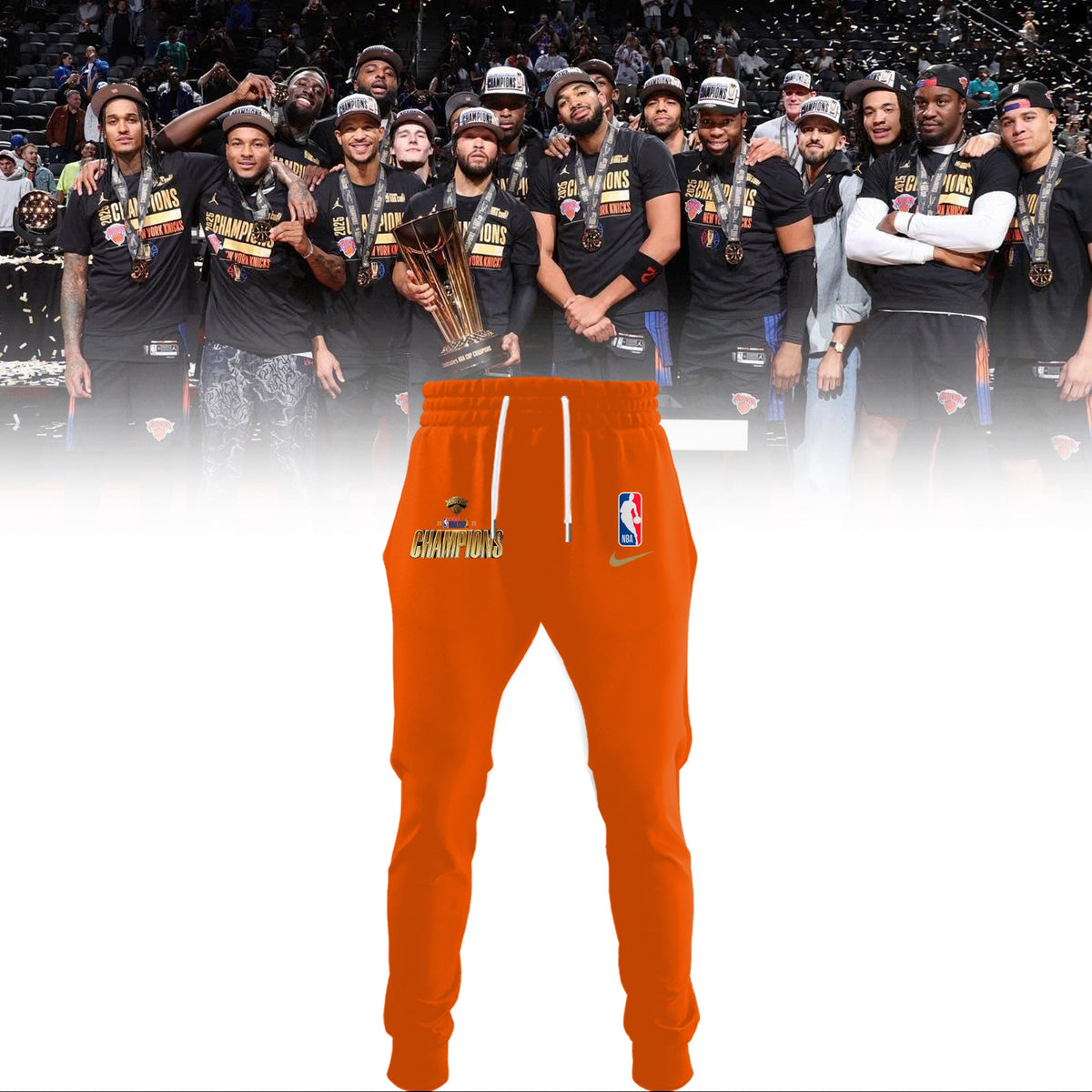 New York Knicks 2025 NBA Cup Champions Limited Edition Shirt