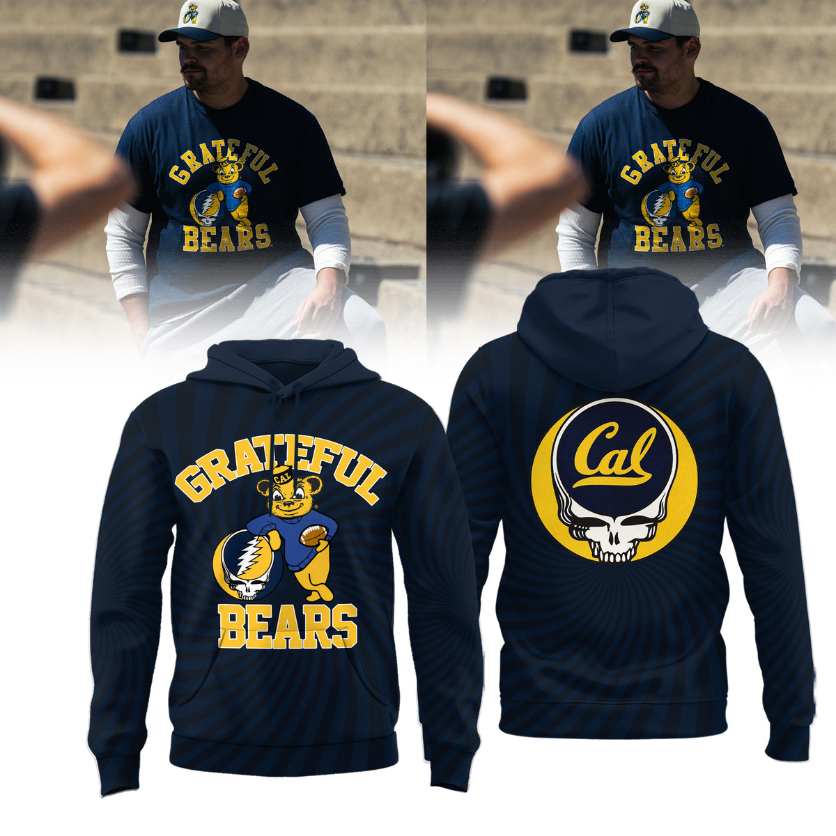 Cal Grateful Dead Hoodie