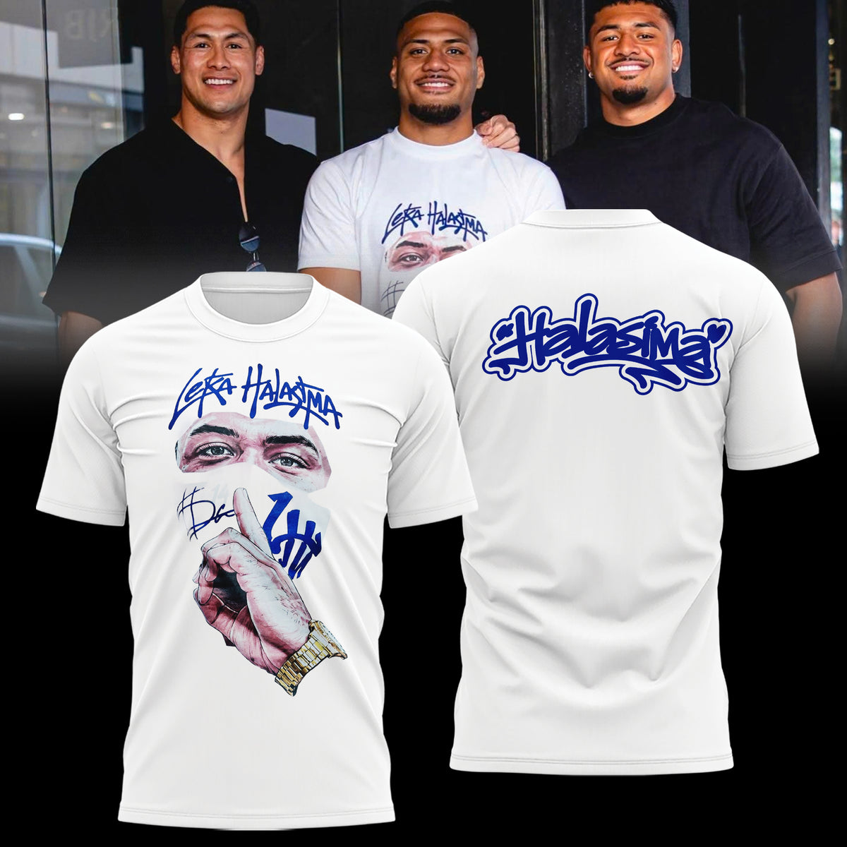 NZ Warriors Leka Halasima TShirt