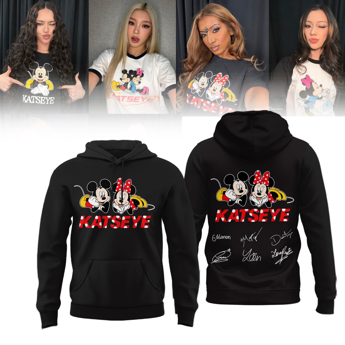 Limited Edition KATSEYE x DISNEY 2026 Hoodie