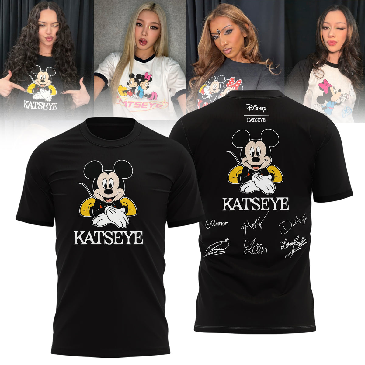 Limited Edition KATSEYE x DISNEY 2026 Shirt