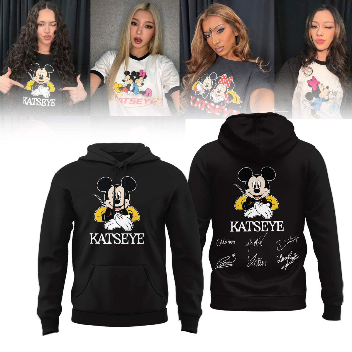 Limited Edition KATSEYE x DISNEY 2026 Hoodie