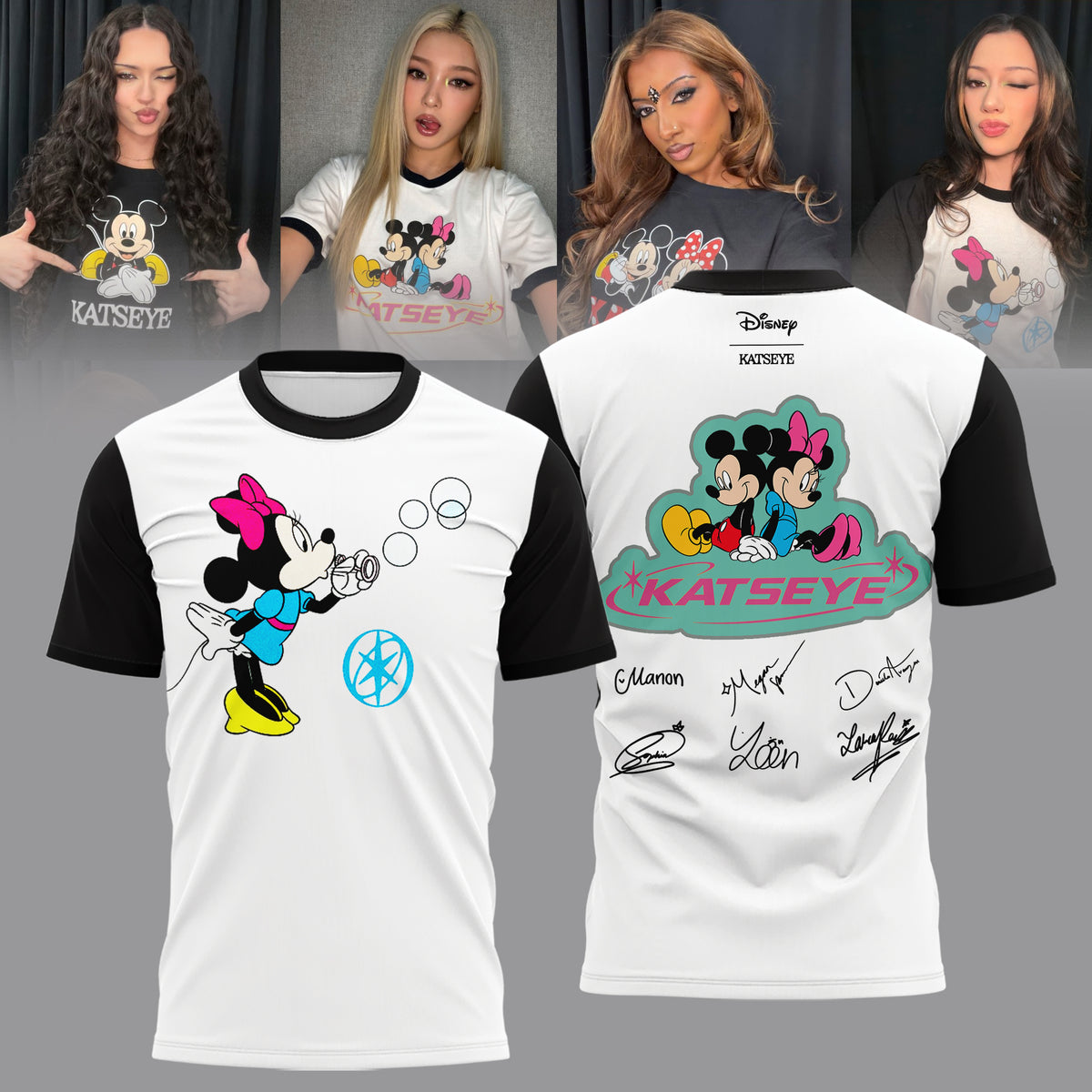 Limited Edition KATSEYE x DISNEY 2026 Shirt
