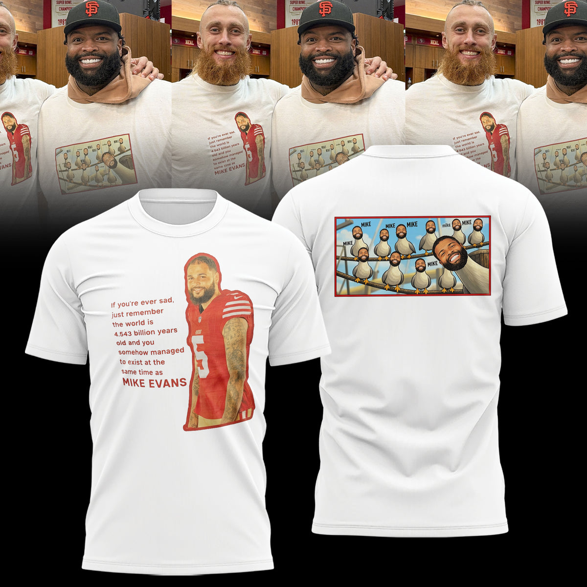 49ers x Mike Evans Limited T-shirt