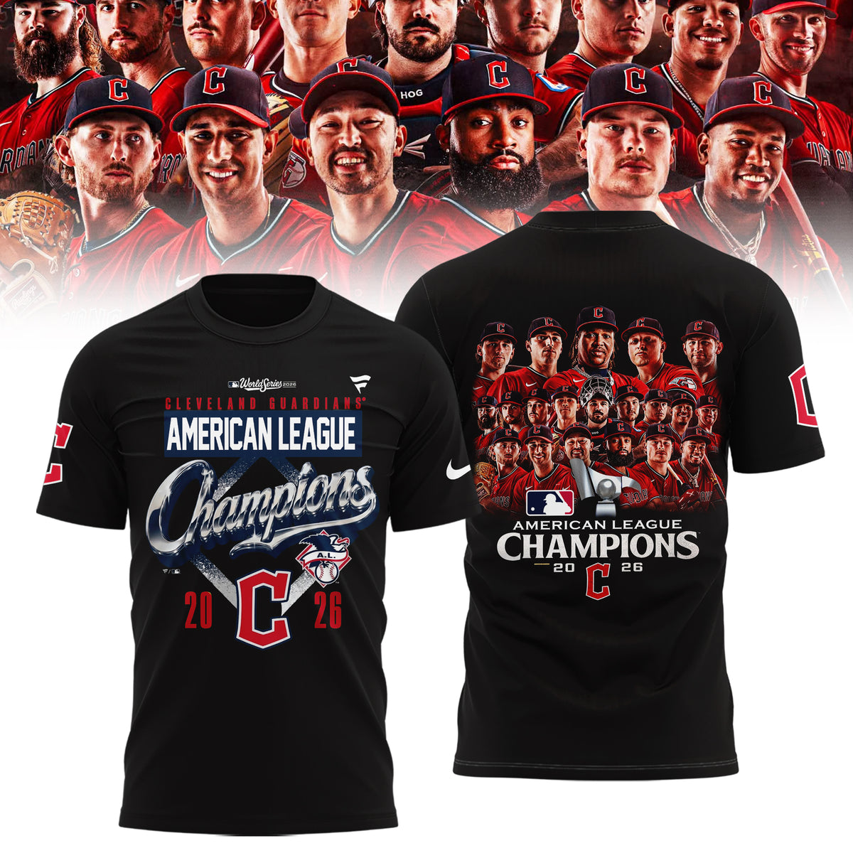 Cleveland Guardians ALCS Champions 2026 Edition Tshirt