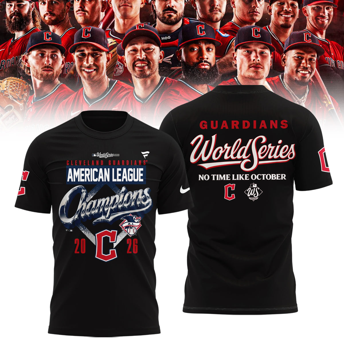 Cleveland Guardians ALCS Champions 2026 Edition Tshirt