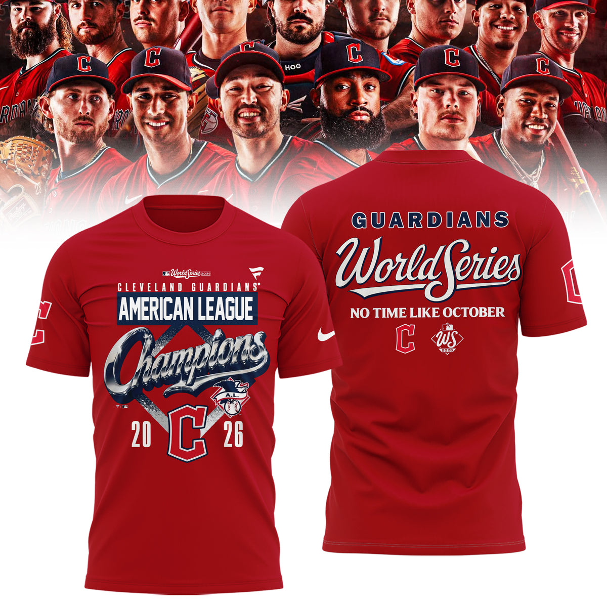 Cleveland Guardians ALCS Champions 2026 Edition Tshirt