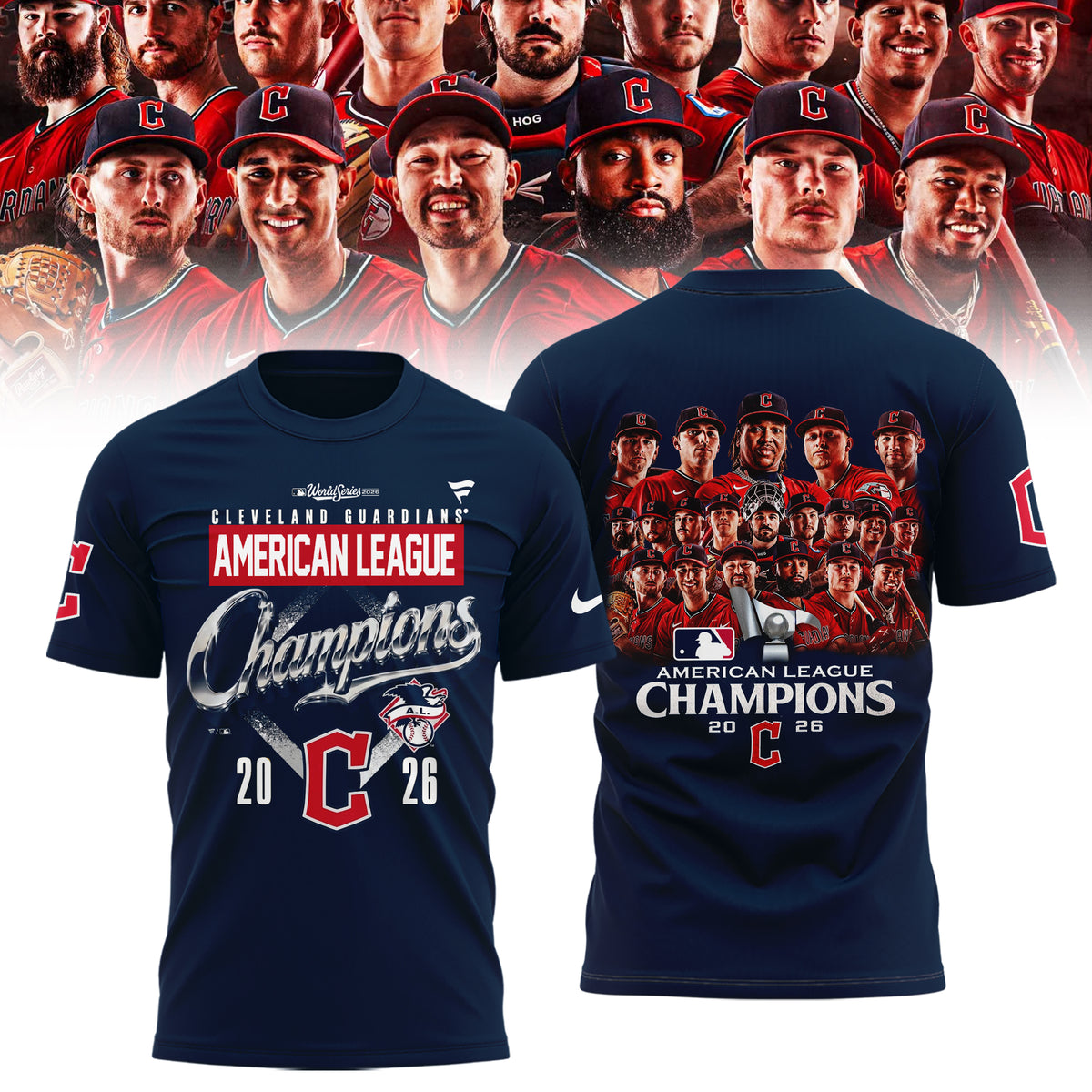 Cleveland Guardians ALCS Champions 2026 Edition Tshirt