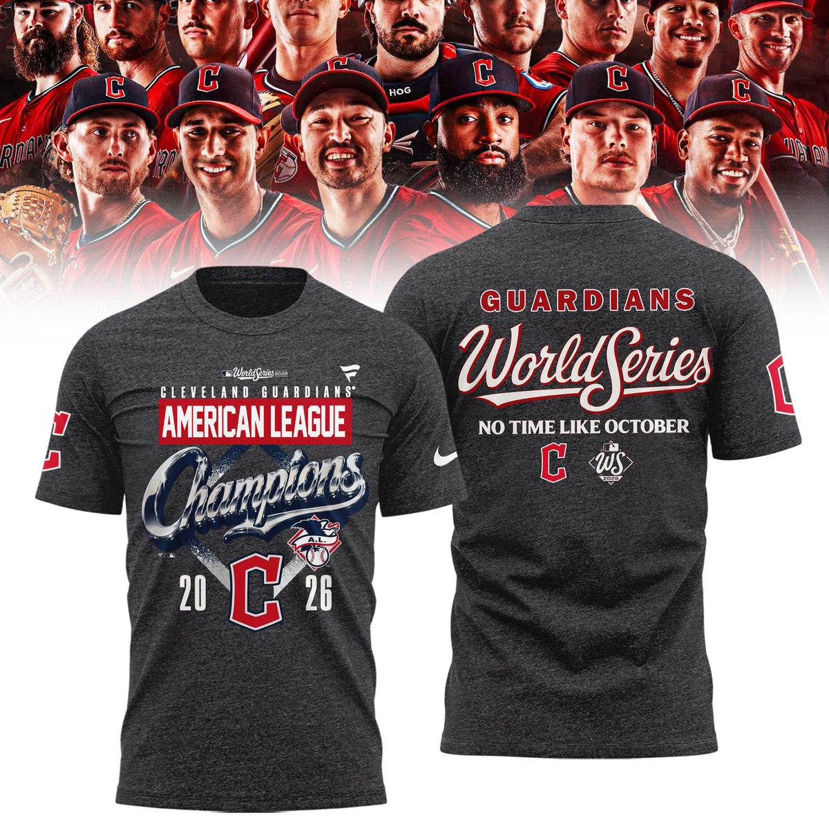 Cleveland Guardians ALCS Champions 2026 Edition Tshirt
