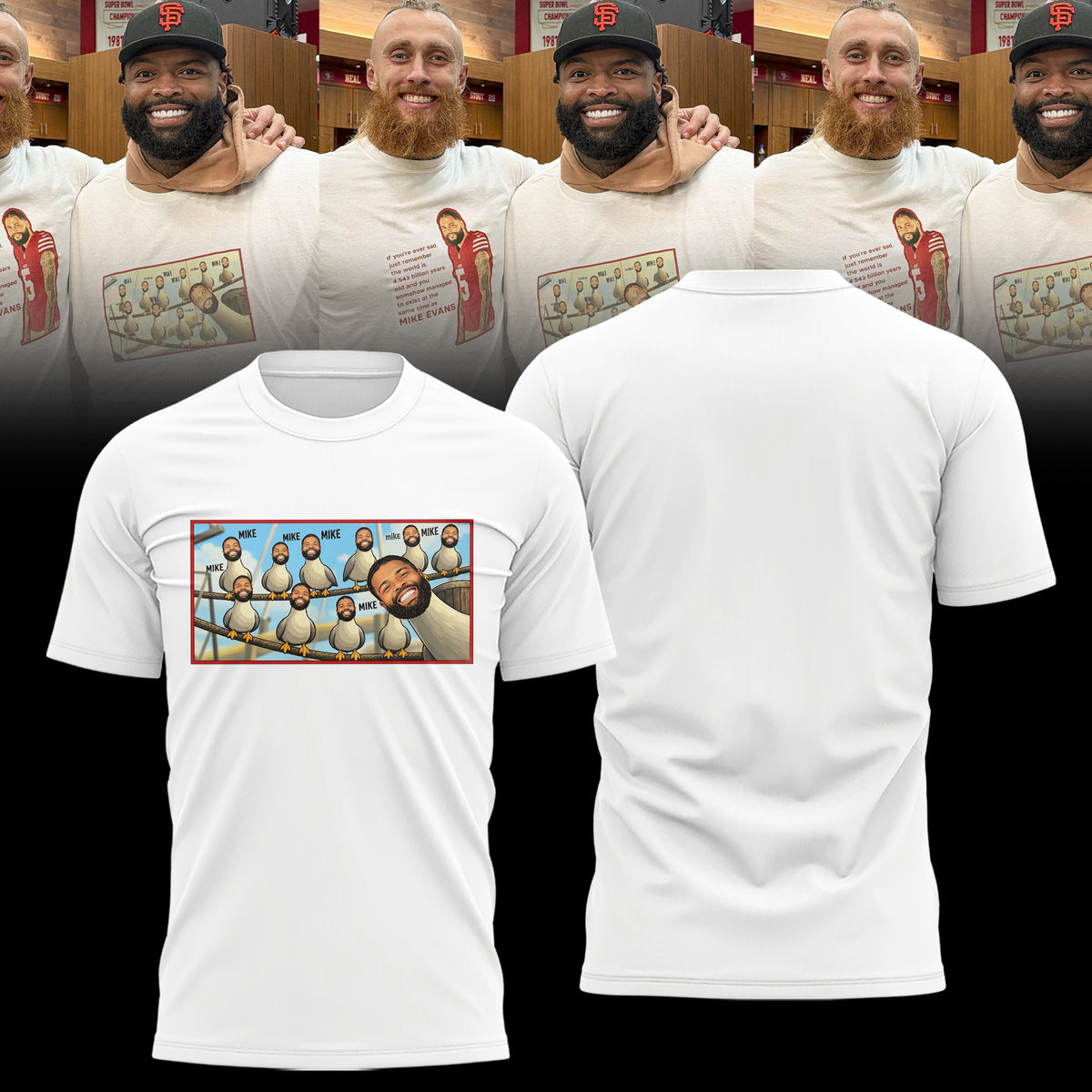 49ers x Mike Evans Limited T-shirt