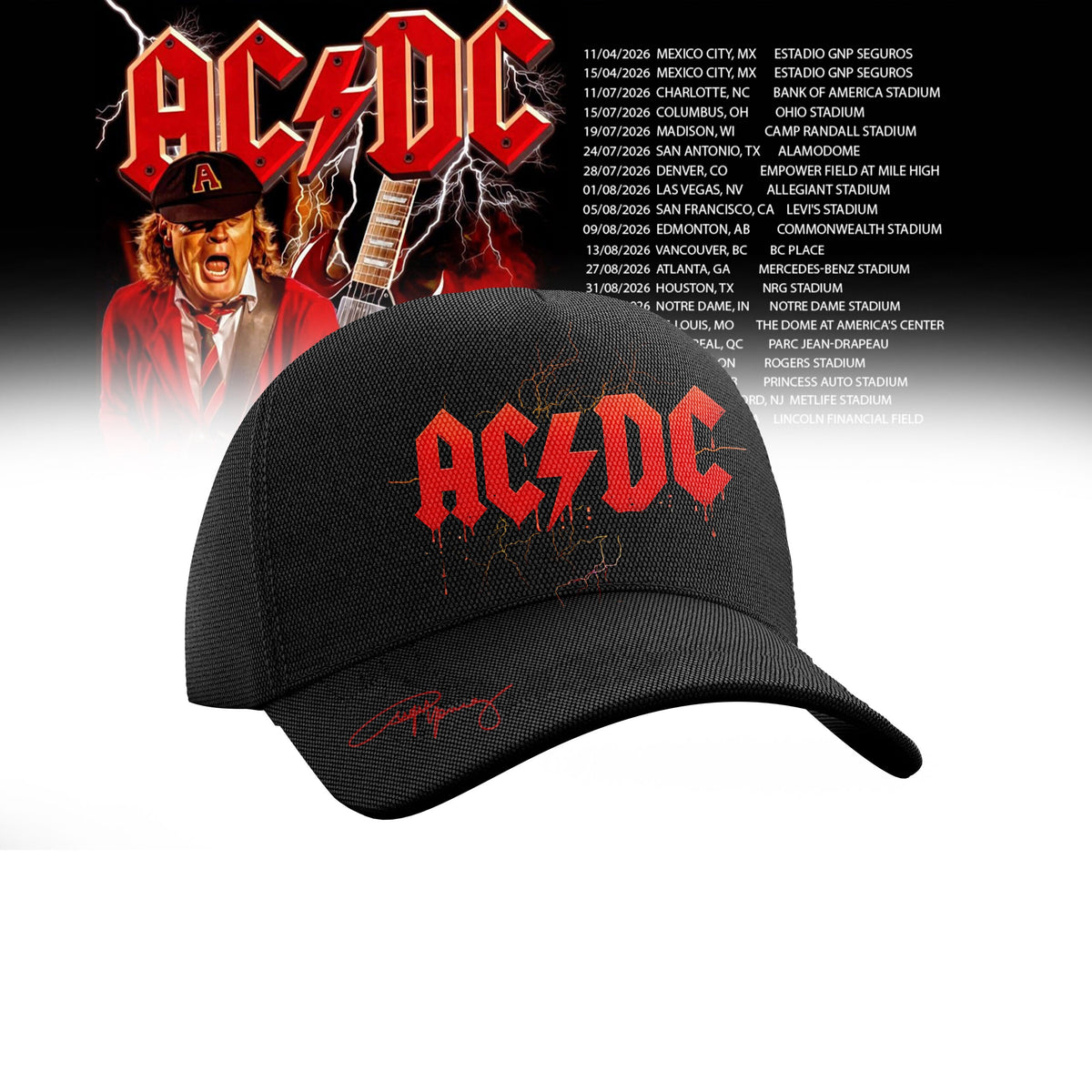 AC/DC 2026 T-SHIRT COLLECTION IS HERE