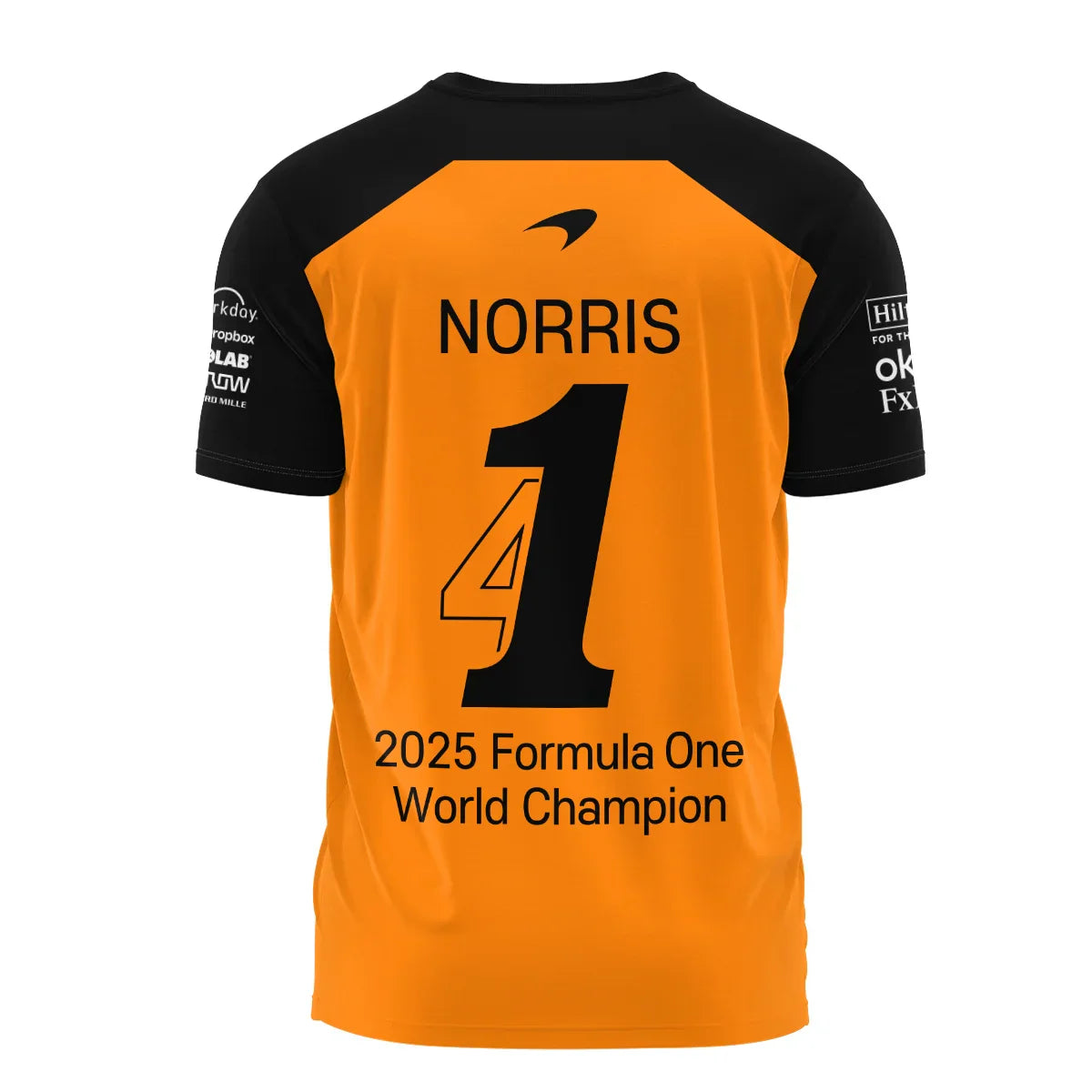 Limited Edition 2025 Lando Norris World Champions Combo T-Shirt