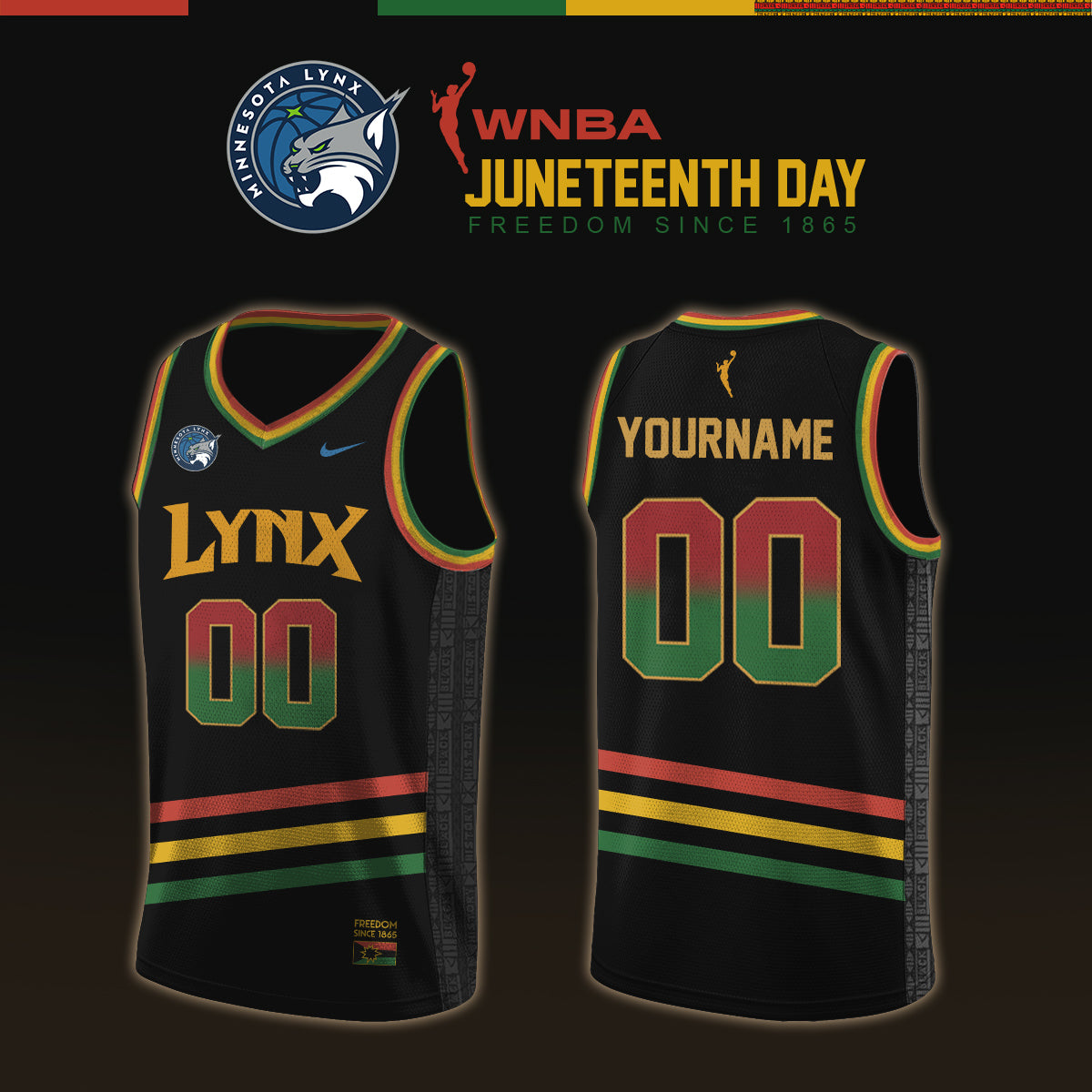 Minnesota Lynx 2026 WNBA x Juneteenth Day Jersey Limited Edition
