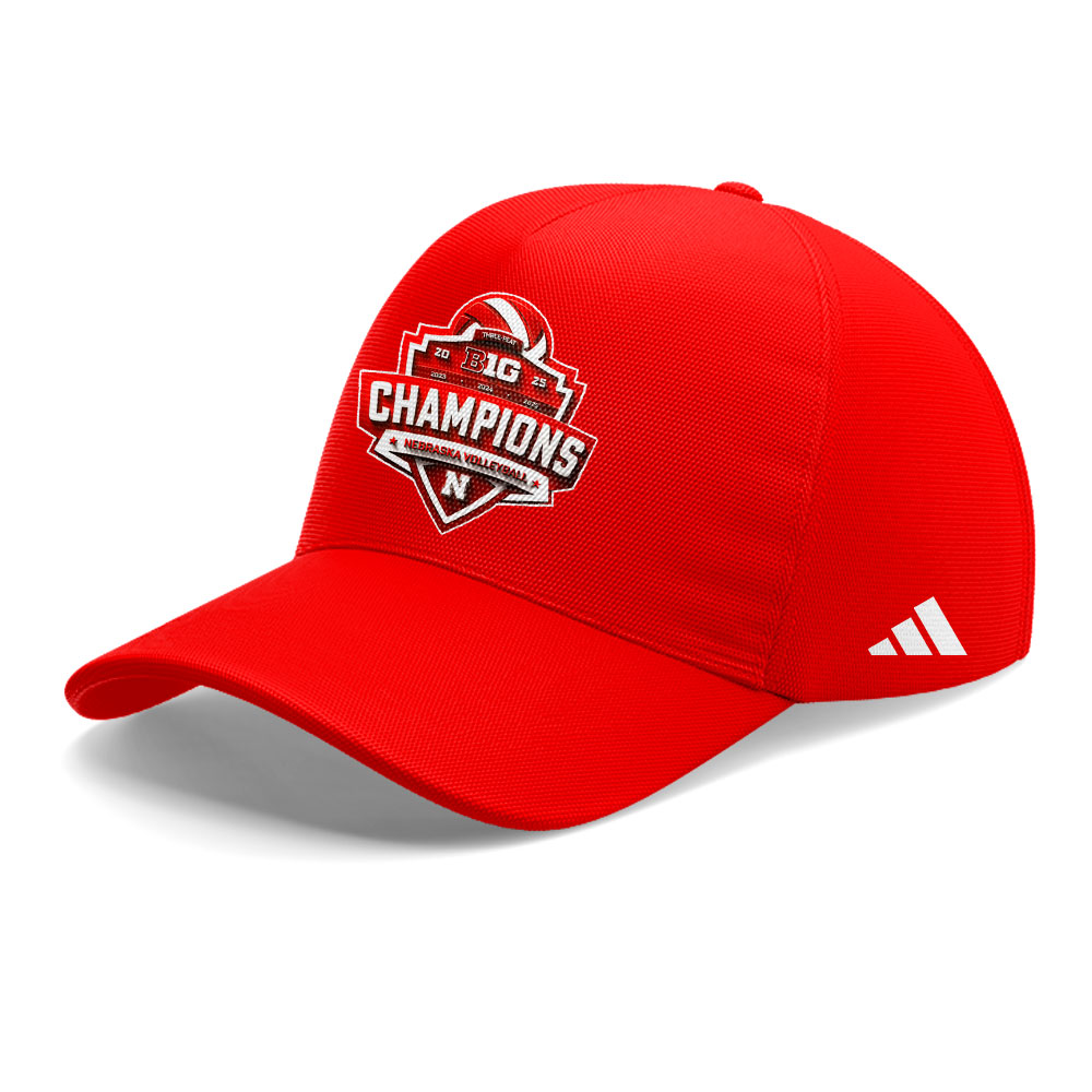 Limited Edition HuskerVB 2025 Champions Tshirt