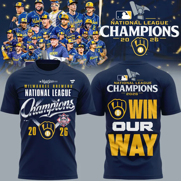 Milwaukee Brewers NLCS Champions 2026 Edition Tshirt