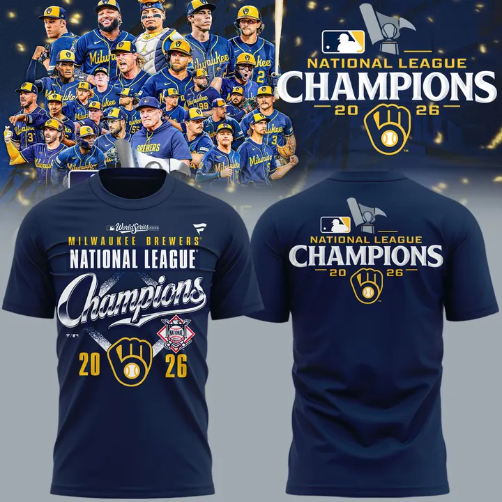 Milwaukee Brewers NLCS Champions 2026 Edition Tshirt