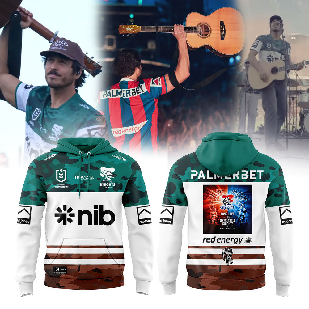 Morgan Evans Our guy Newcastle Knights Hoodie