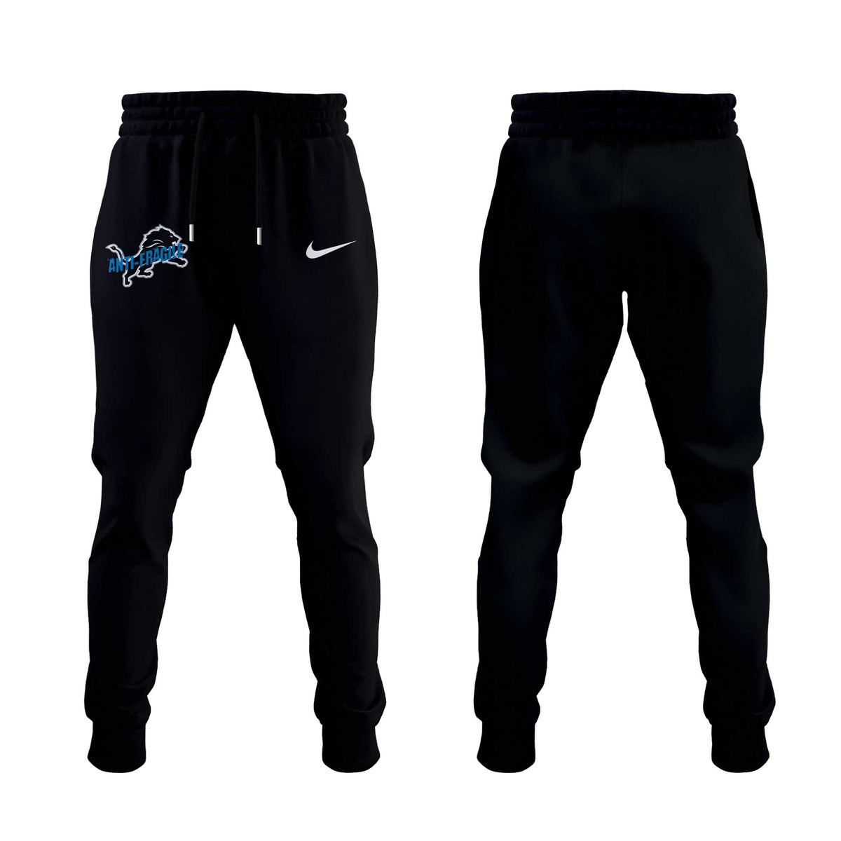 D Lions x Jack Campbell Our All-Pro linebacker Hoodie Blue