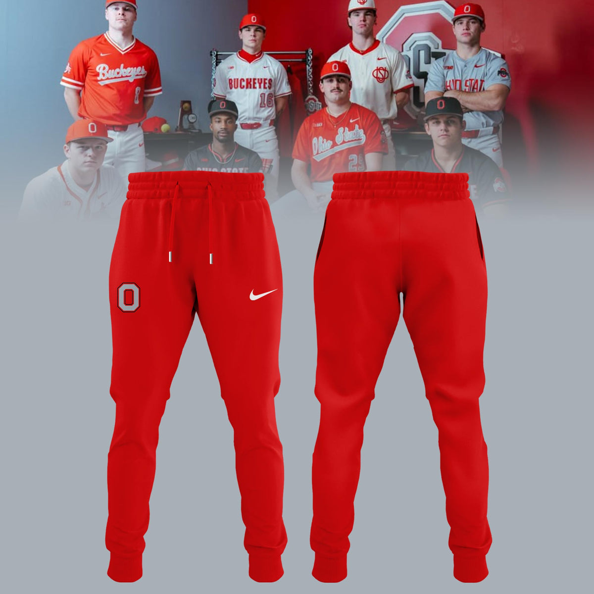 OSU Baseball 2026 Limited Custom Jersey – Red