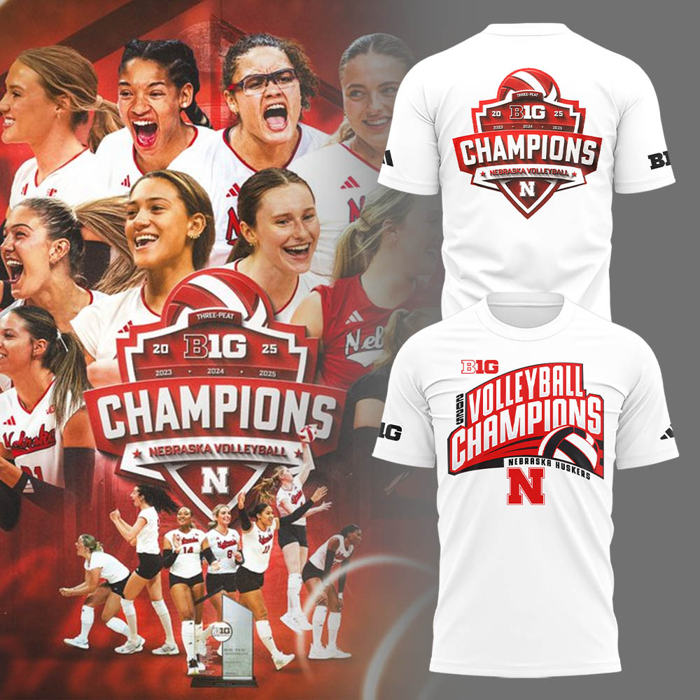 Limited Edition HuskerVB 2025 Champions Hoodie