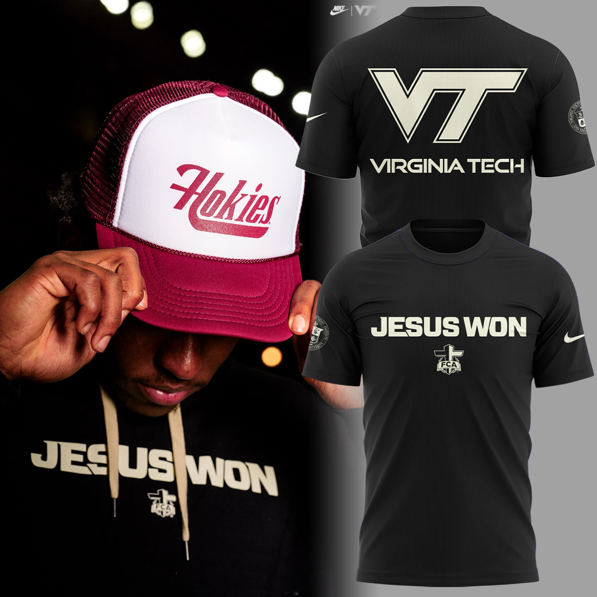 Virginia Tech Hokies x Jesus Won Limited Edition Shirt