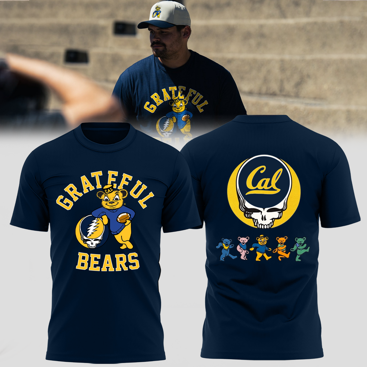 Cal Grateful Dead TShirt