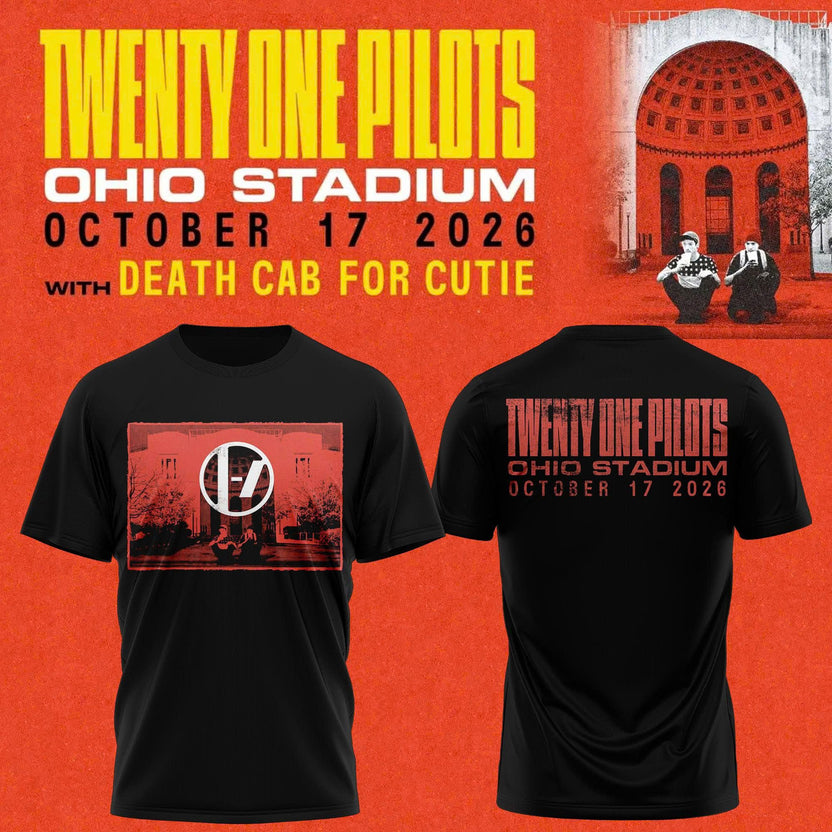 Ohio State Buckeyes Special 2026 Twenty One Pilots Live At Ohio Stadium T-Shirt
