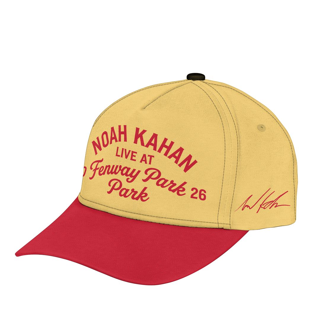 Boston Red Sox x Noah Kahan : The Great Divide Tour - Red & Cream Tee
