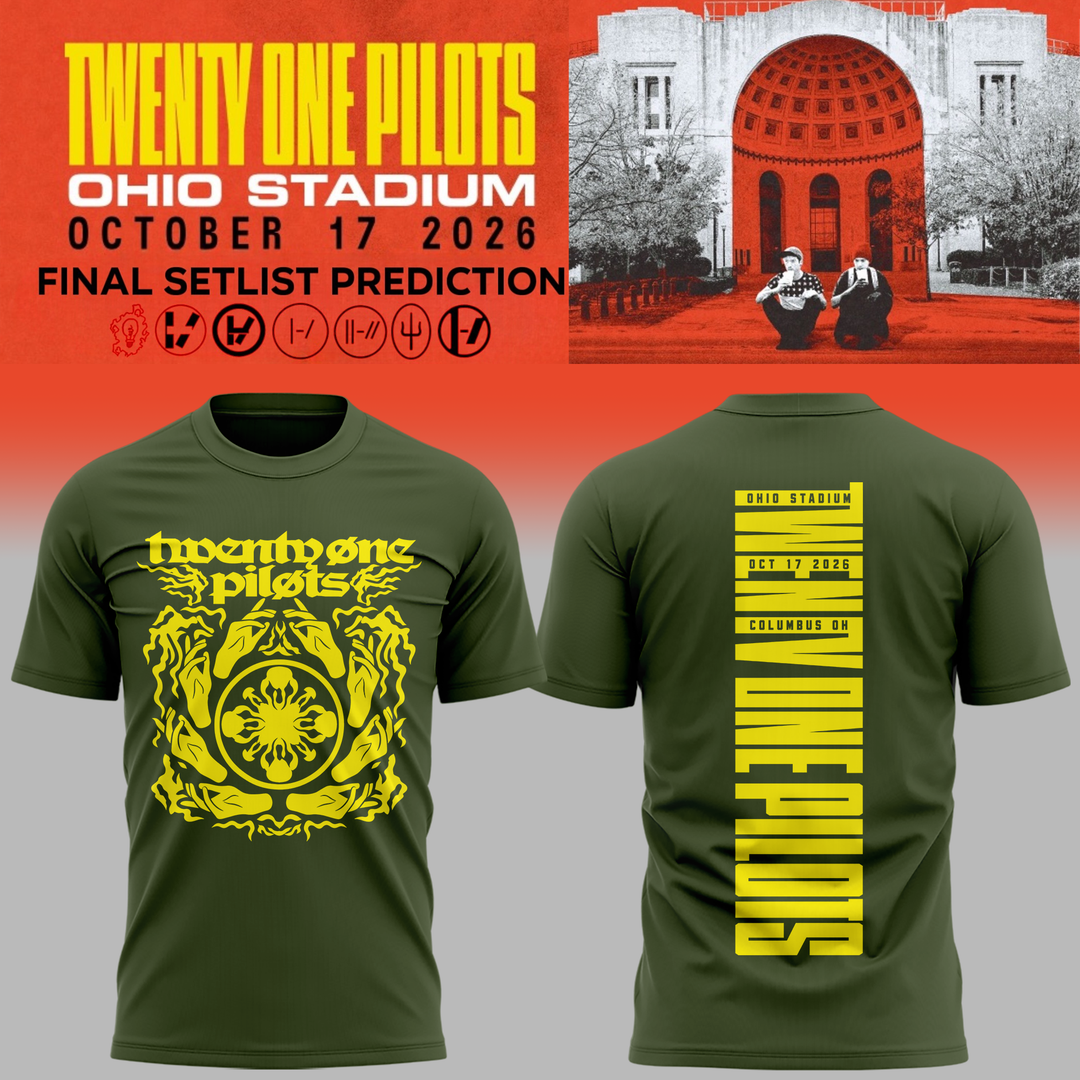 Twenty One Pilots X Ohio State Buckeyes 2026 T-shirt