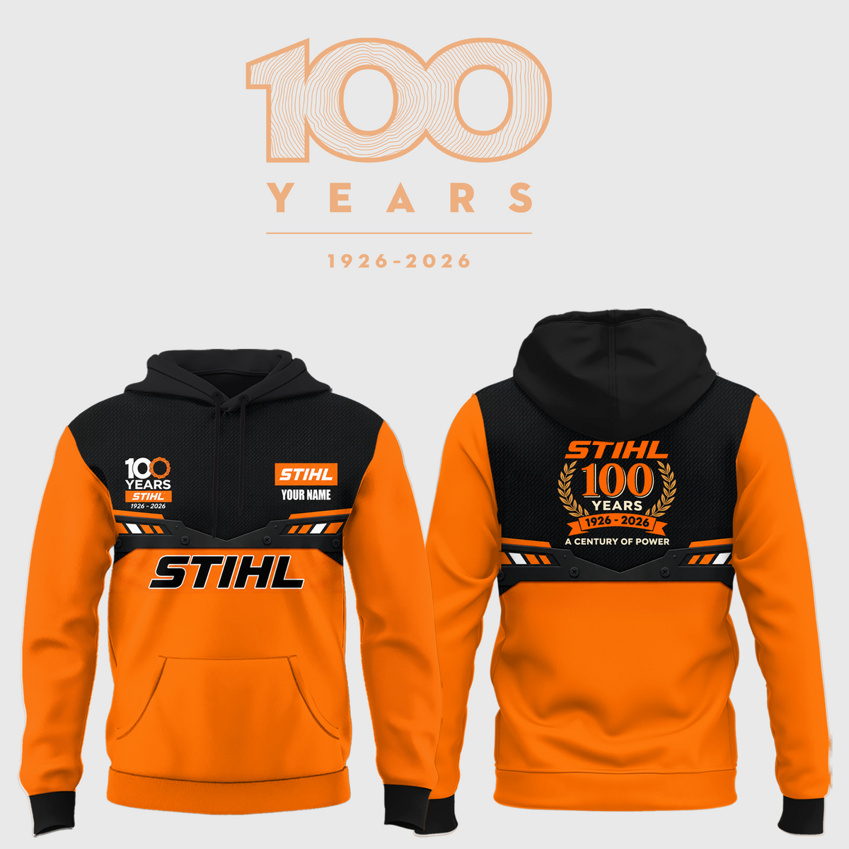 Limited Edition 100 Years Of STIHL Limited Edition Hoodie