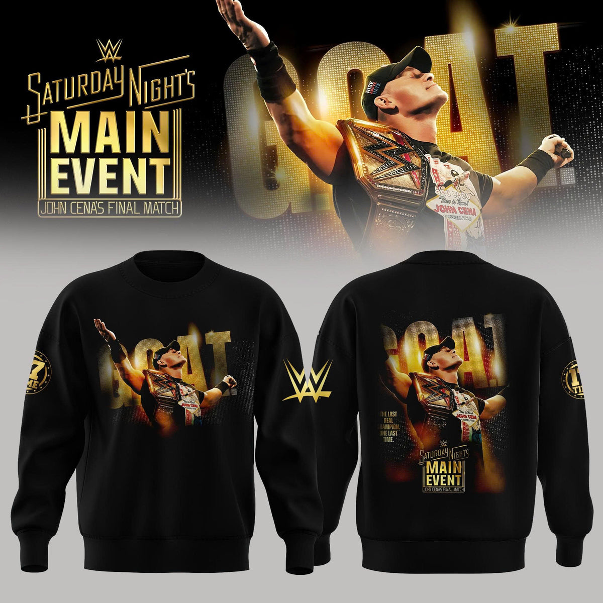 John Cena “ Final Match 2025 Saturday Night™s Main Event