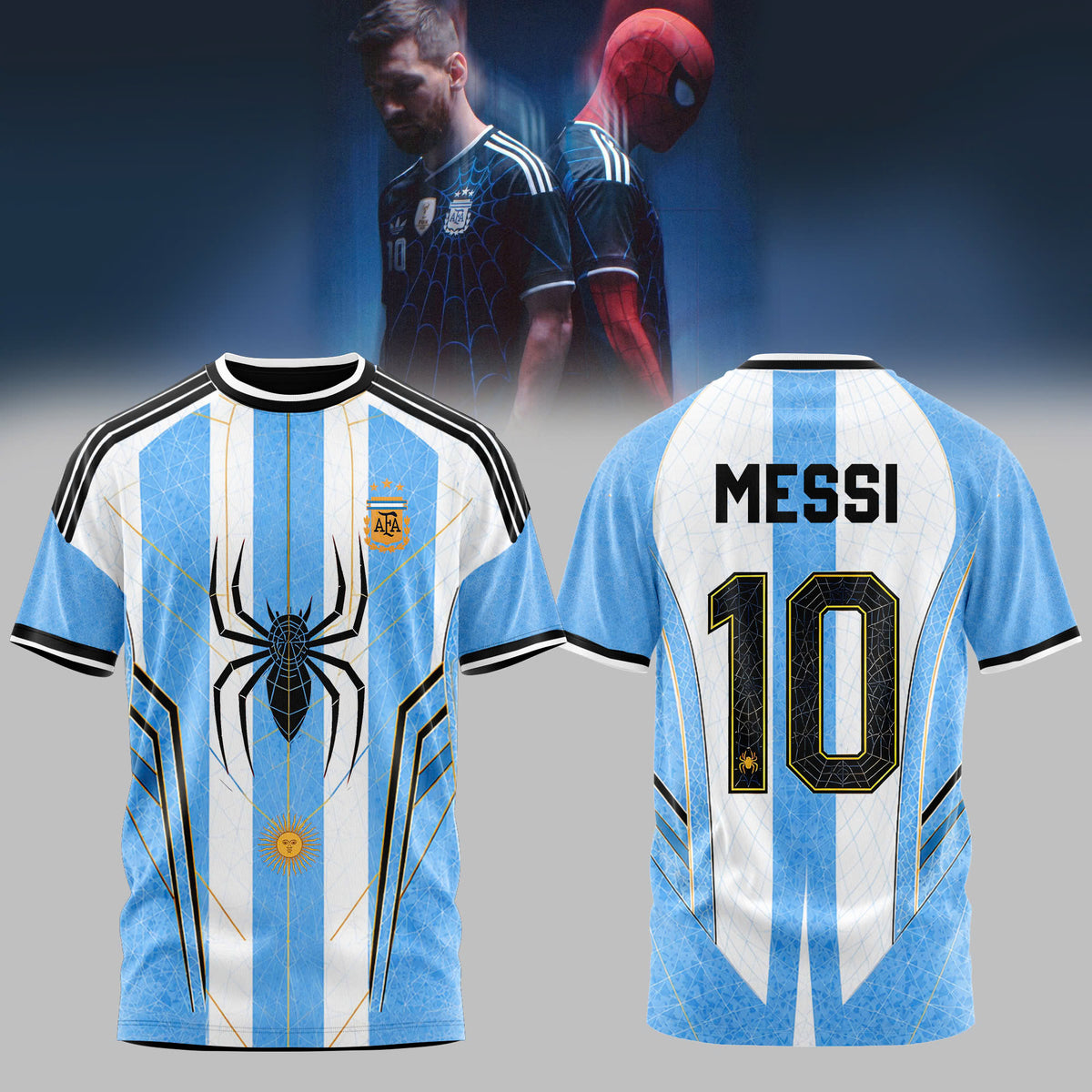 Messi x Spider Man Edition Tee