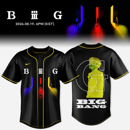 Big Bang 20th Anniversary Baseball Jersey