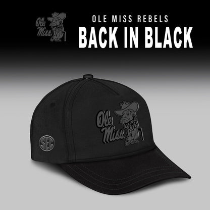 Ole Miss Football Back In Black Limited Edition Combo T-shirt