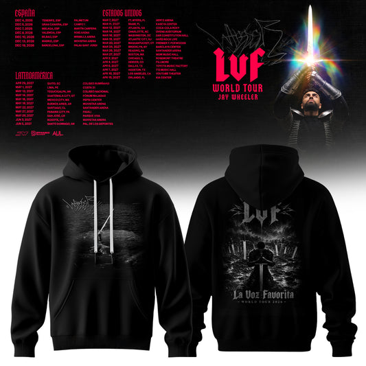 Jay W – La Voz Favorita World Tour Limited Edition Hoodie