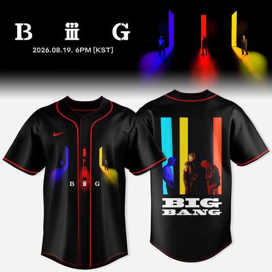 Big Bang 20th Anniversary Baseball Jersey