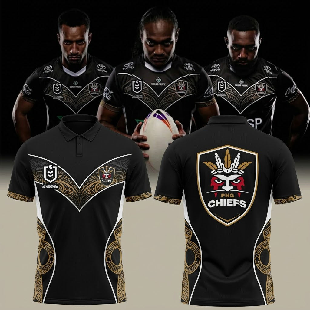 Limited Edition PNG Chiefs 2026 Polo