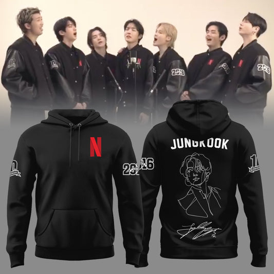 Jungkook 10th Anniversary Limited Edition Hoodie