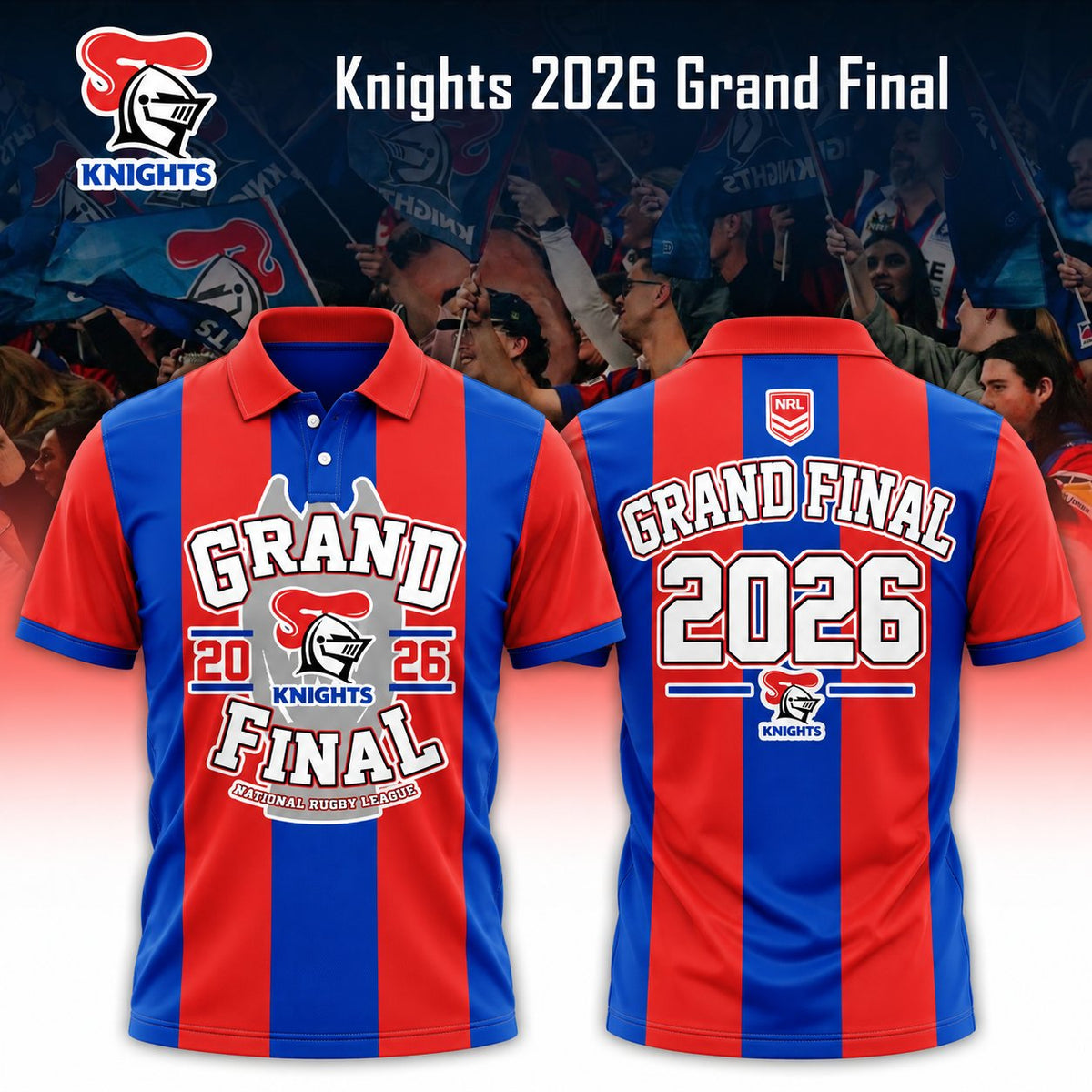 Newcastle Knights 2026 Grand Final Limited Polo