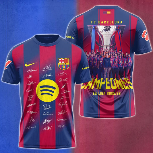 Barcelona Campeones La Liga 25/26 Shirt