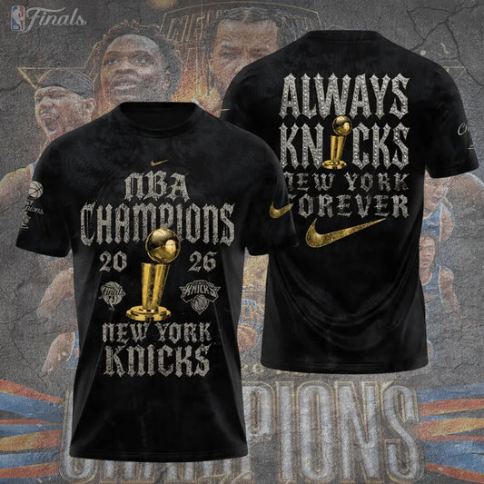 New York Knicks 2026 NBA Finals Champions T-Shirt