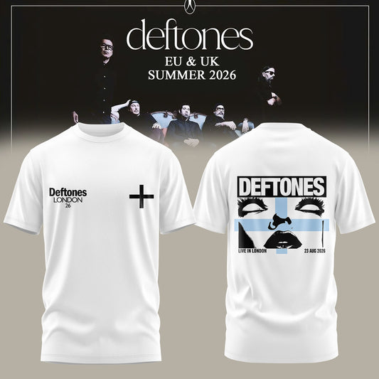 DEFTONES: 2026 EU & UK Summer Tour Limited T-Shirt
