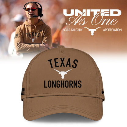 Texas Longhorns 2026 Military Appreciation Hoodie Camo