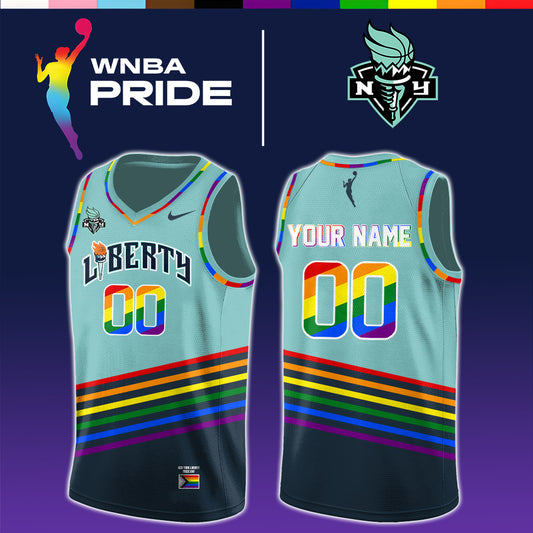 New York Liberty 2026 WNBA x Pride Day Jersey Limited Edition
