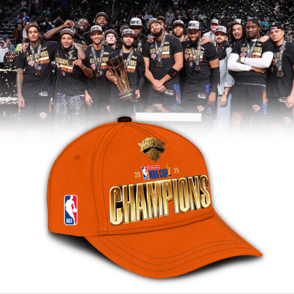 New York Knicks 2025 NBA Cup Champions Hoodie Limited Edition