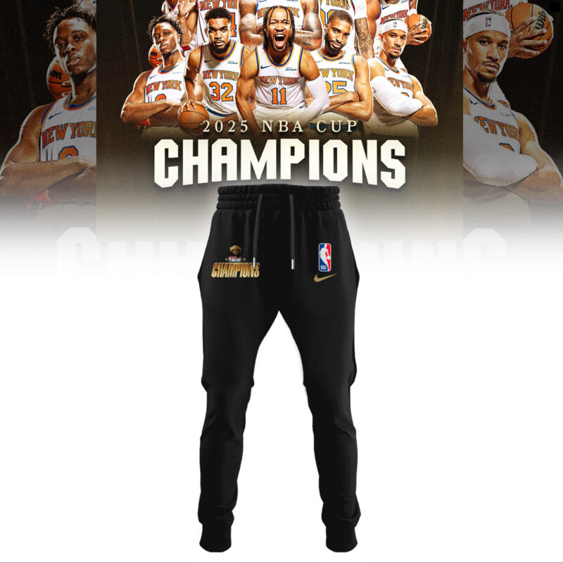 New York Knicks 2025 NBA Cup Champions Limited Edition Shirt