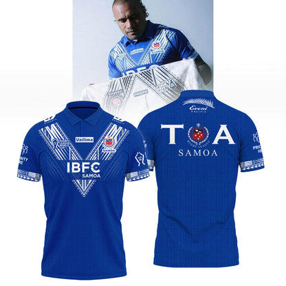 Limited Edition Toa Samoa 2026 World Cup Polo