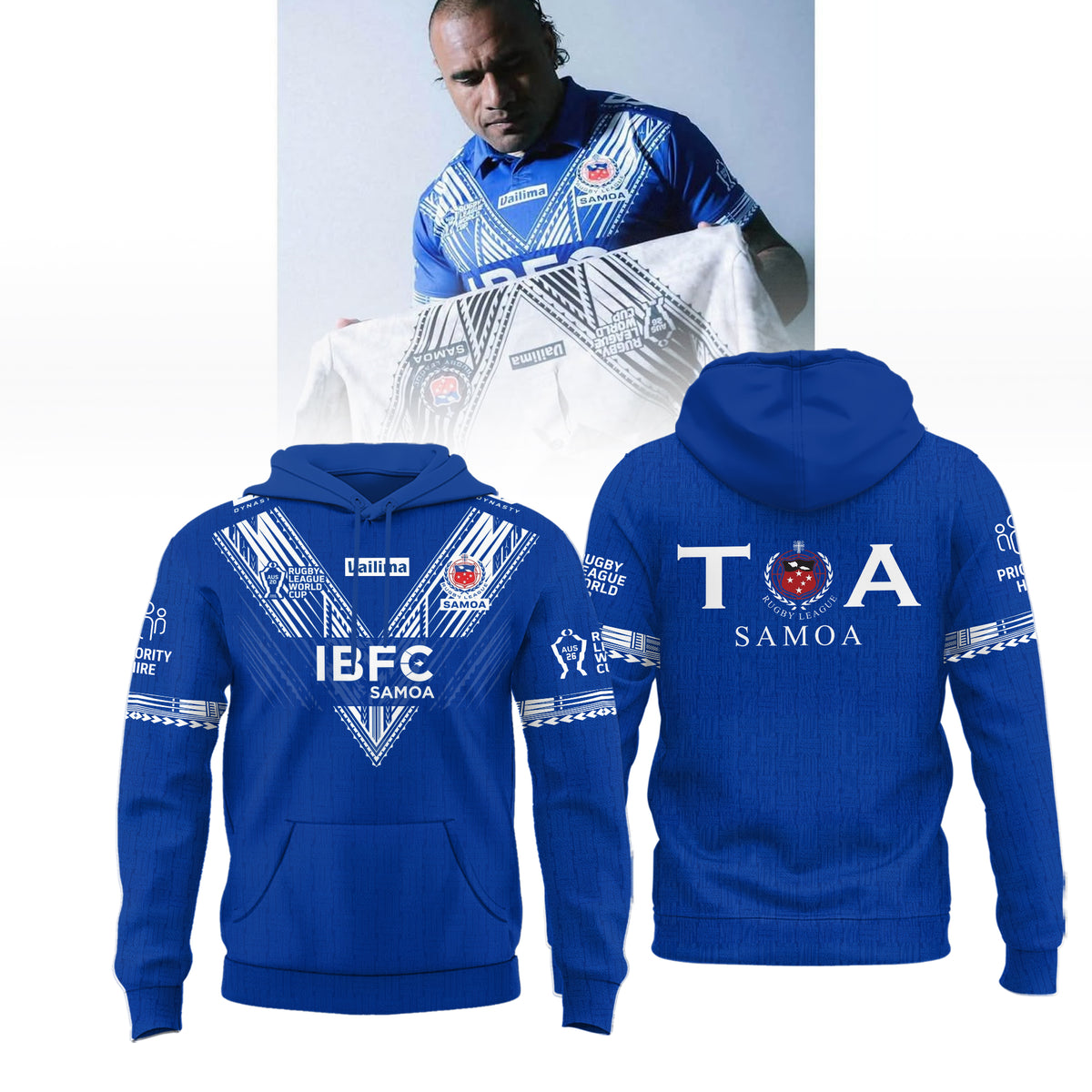 Limited Edition Toa Samoa 2026 World Cup Hoodie