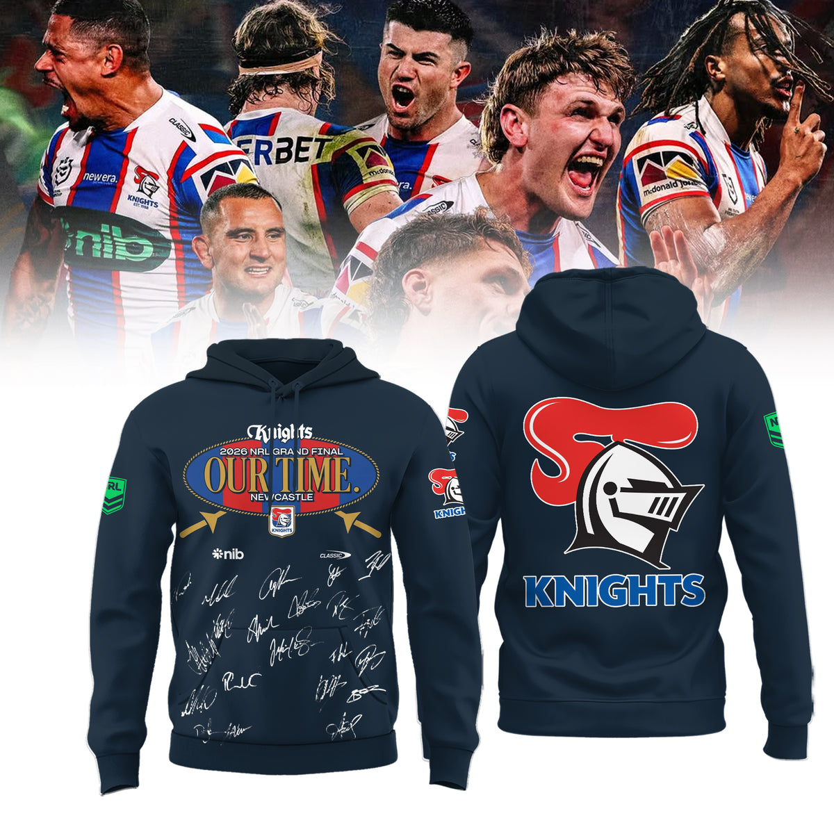 Newcastle Knights 2026 NRL Finals Limited Hoodie